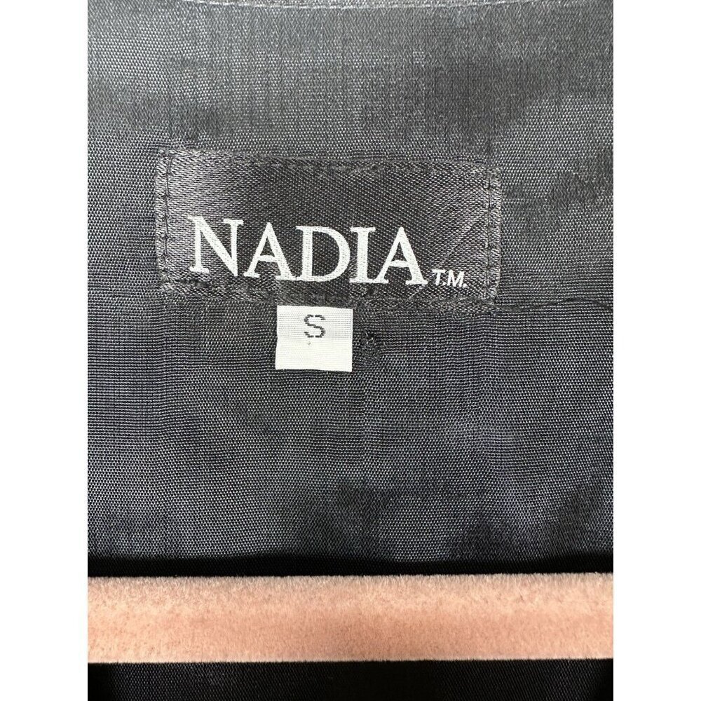 Vintage Nadia Embroidered MUSIC PEOPLE Tapestry Women's Small Grandmacore Vest - Picture 4 of 7